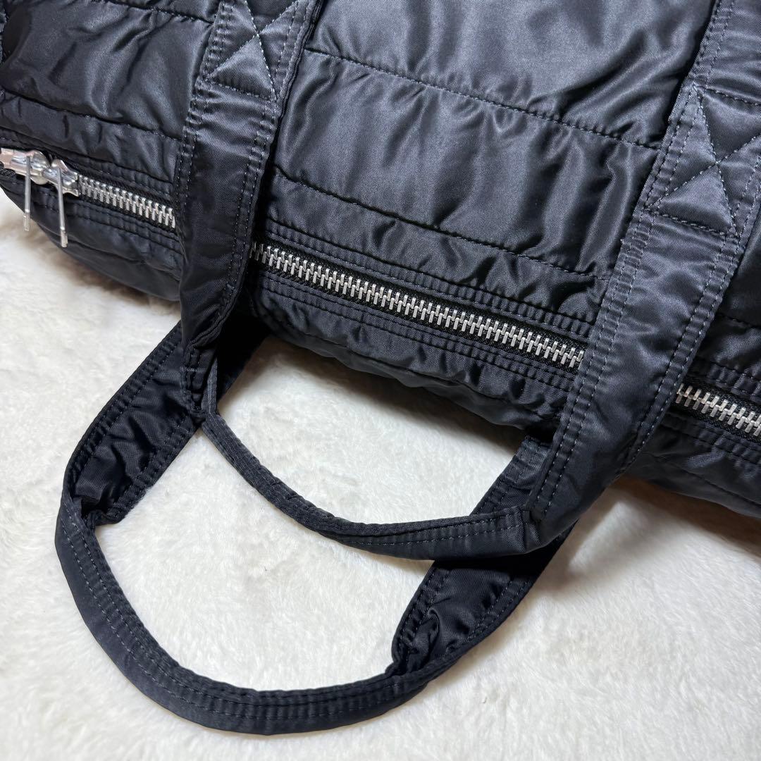 PORTER　タンカー　2way　ダッフルバッグ　ボストンバッグ　黒 吉田カバン