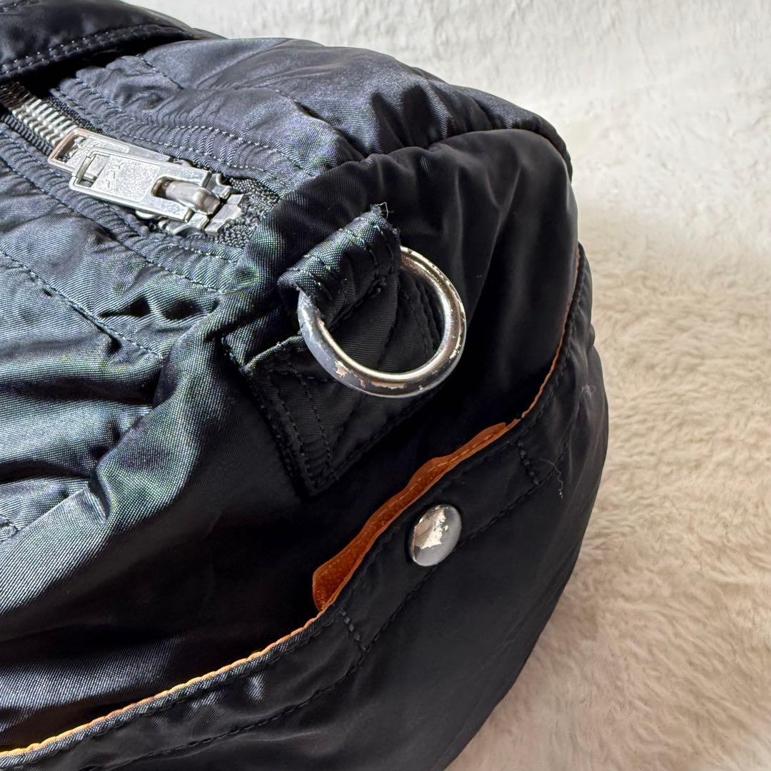 PORTER　タンカー　2way　ダッフルバッグ　ボストンバッグ　黒 吉田カバン