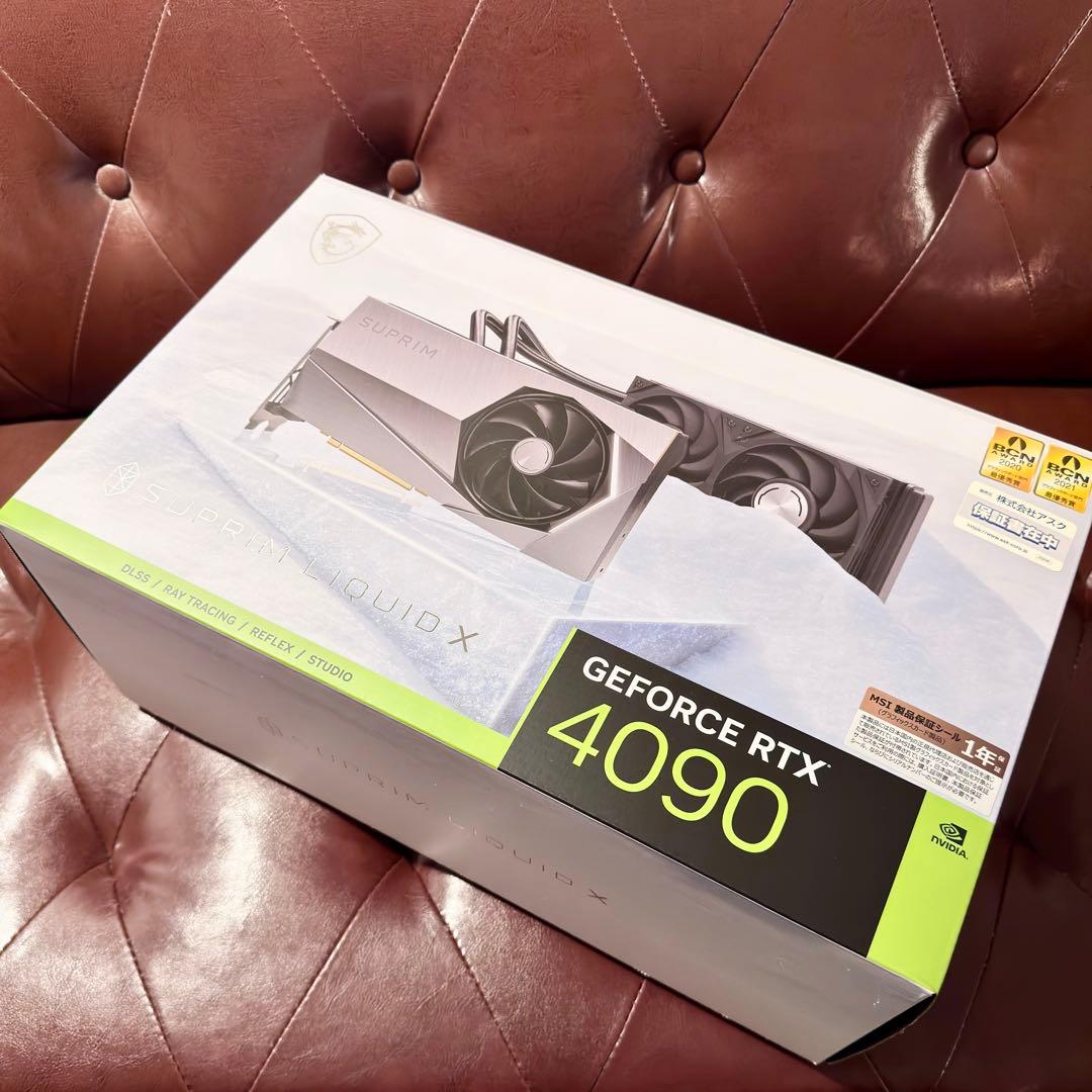 グラフィックボード・グラボ・ビデオカード MSI RTX 4090 SUPRIM LIQUID X 24GB GDDR6X