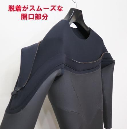 日本製★3×3mm　ロングチェストジップ/セミドライ　ウェットスーツ