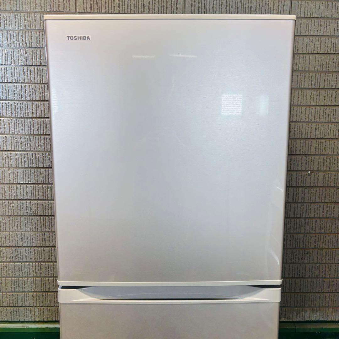 東芝 330L 冷蔵庫 2〜3人向け ロータイプ【地域限定配送無料】