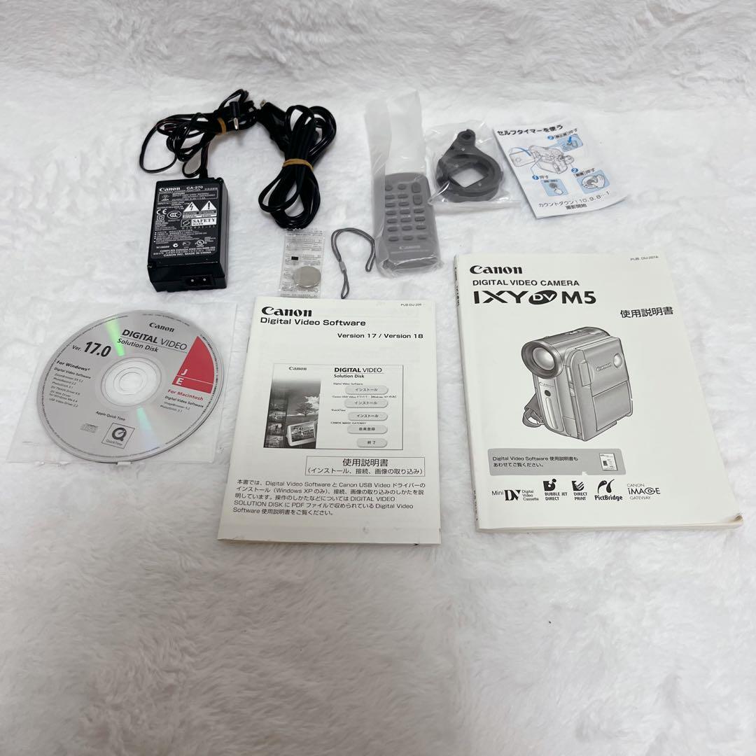 【美品】Canon DM-IXY DV M5 ビデオカメラ