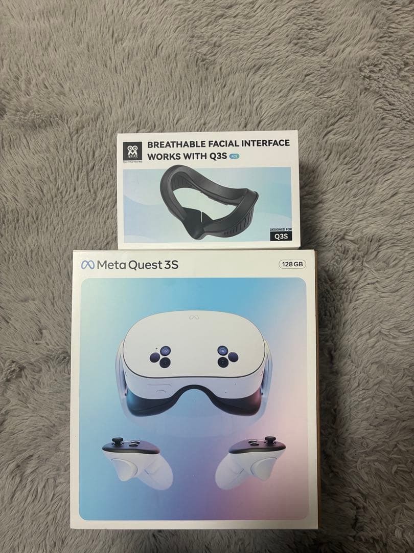 Quest3S 128GB メタクエスト3S フェイスクッションAMVR