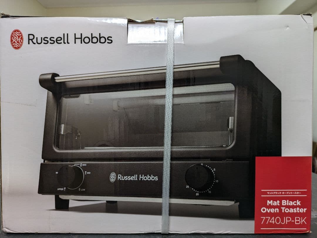 Russell Hobbs マットブラックオーブントースター 7740JP-BK