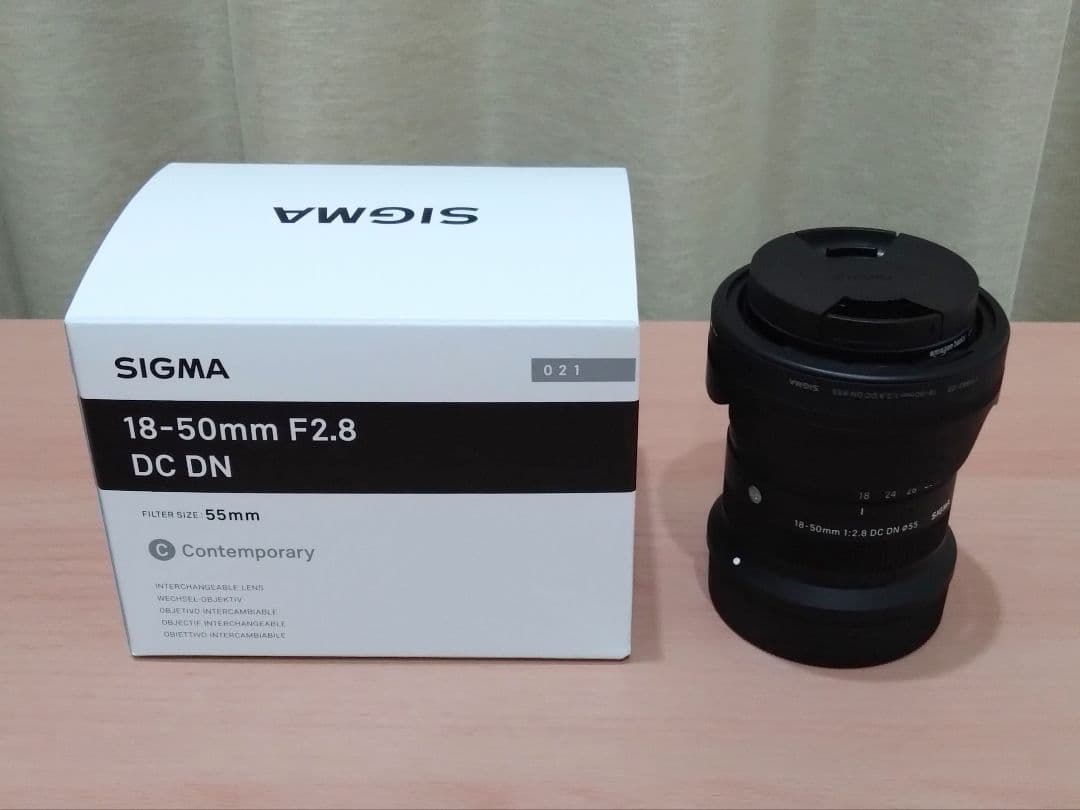 SIGMA 18-50mm F2.8 DC DN (キヤノンRFマウント)