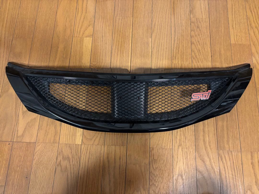 GRB(前期)STI ブラック フロントバンパーグリル