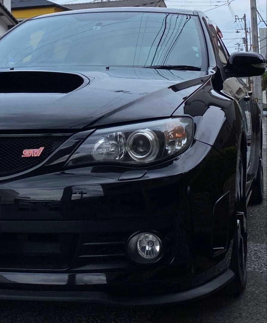 GRB(前期)STI ブラック フロントバンパーグリル