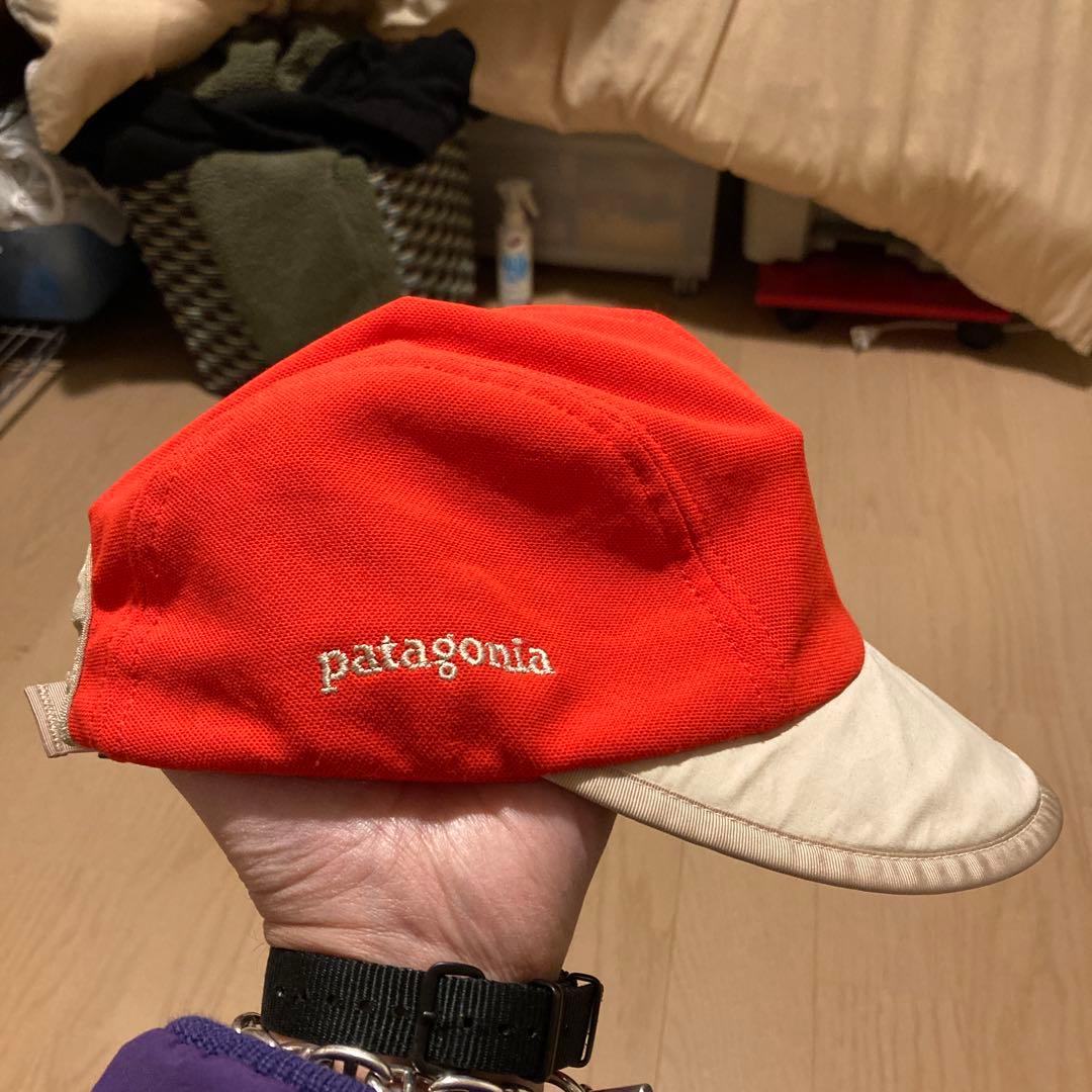 レア！patagonia ダックビル　ポップオレンジ　usa製