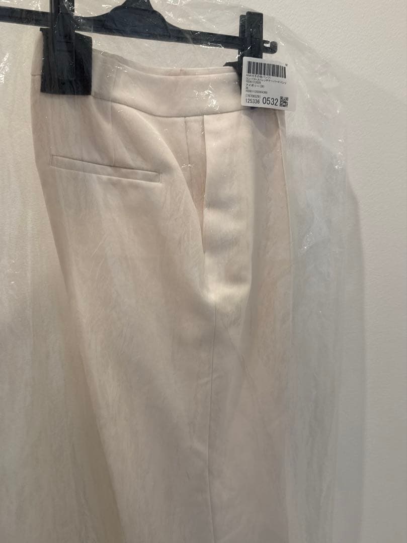 ANAYI コンパクトストレッチテーパードパンツ