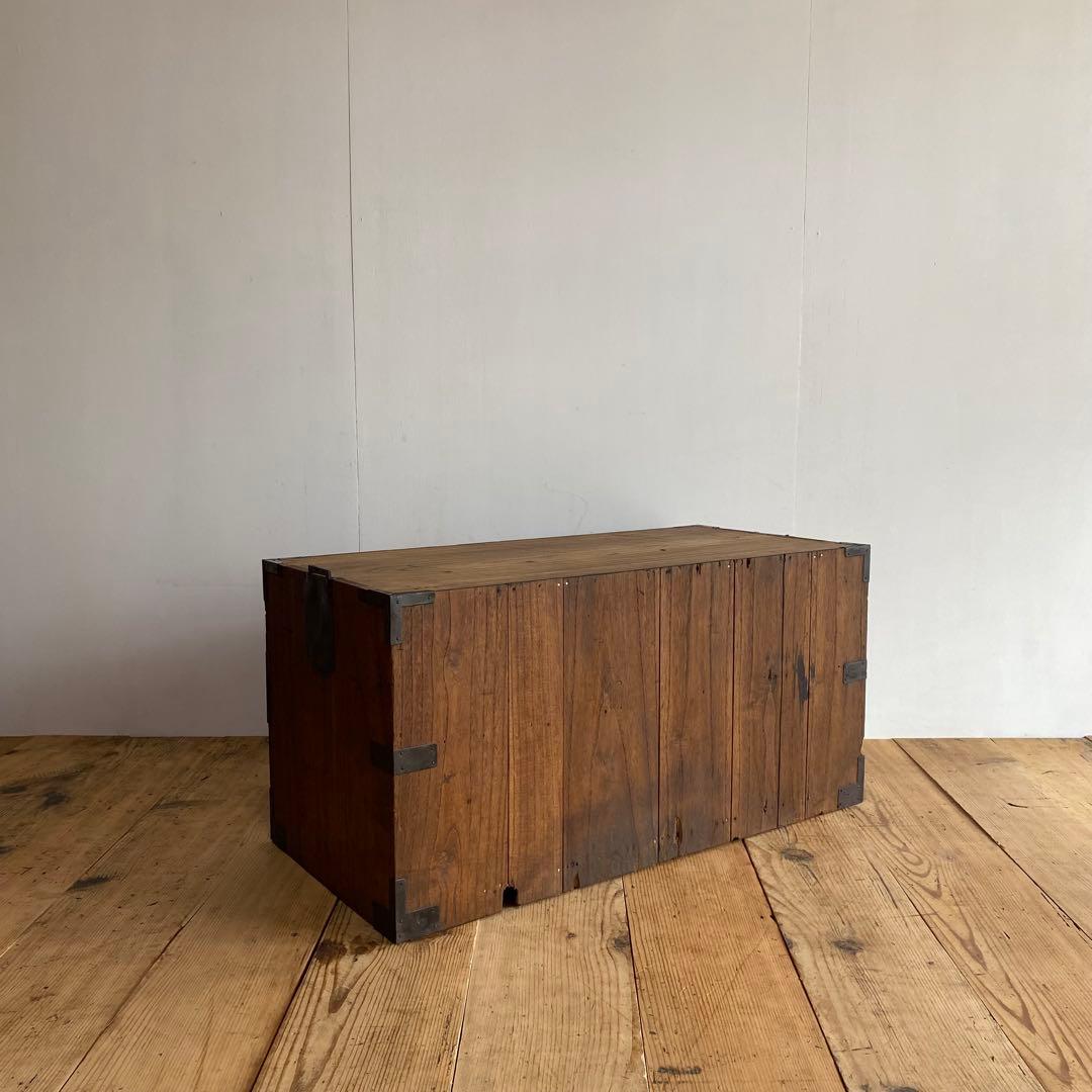 アンティーク チェスト 箪笥 ローボード テレビ台 昭和レトロ z884