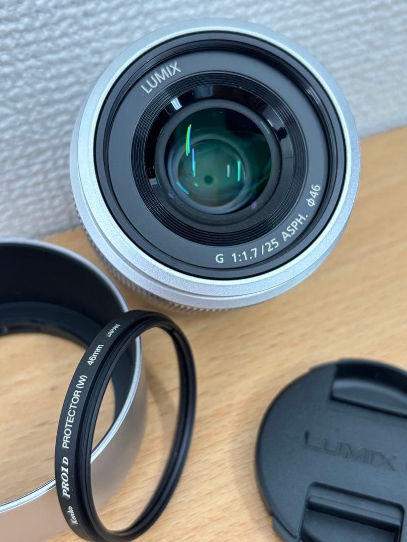 ◆明るい単焦点レンズ◆25mm/F1.7◆H-H025-S◆おまけ付◆