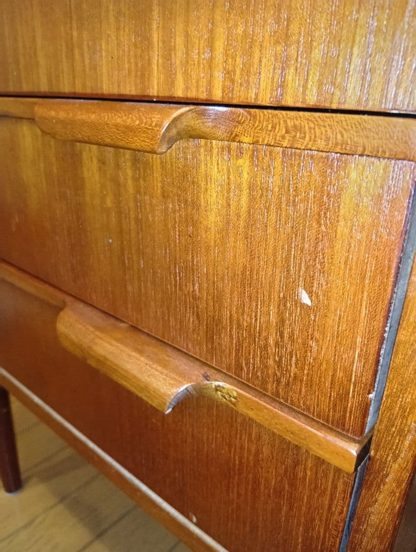 北欧ヴィンテージ　チェスト　3段　北欧ヴィンテージ家具　8/8〜8/11発送不可