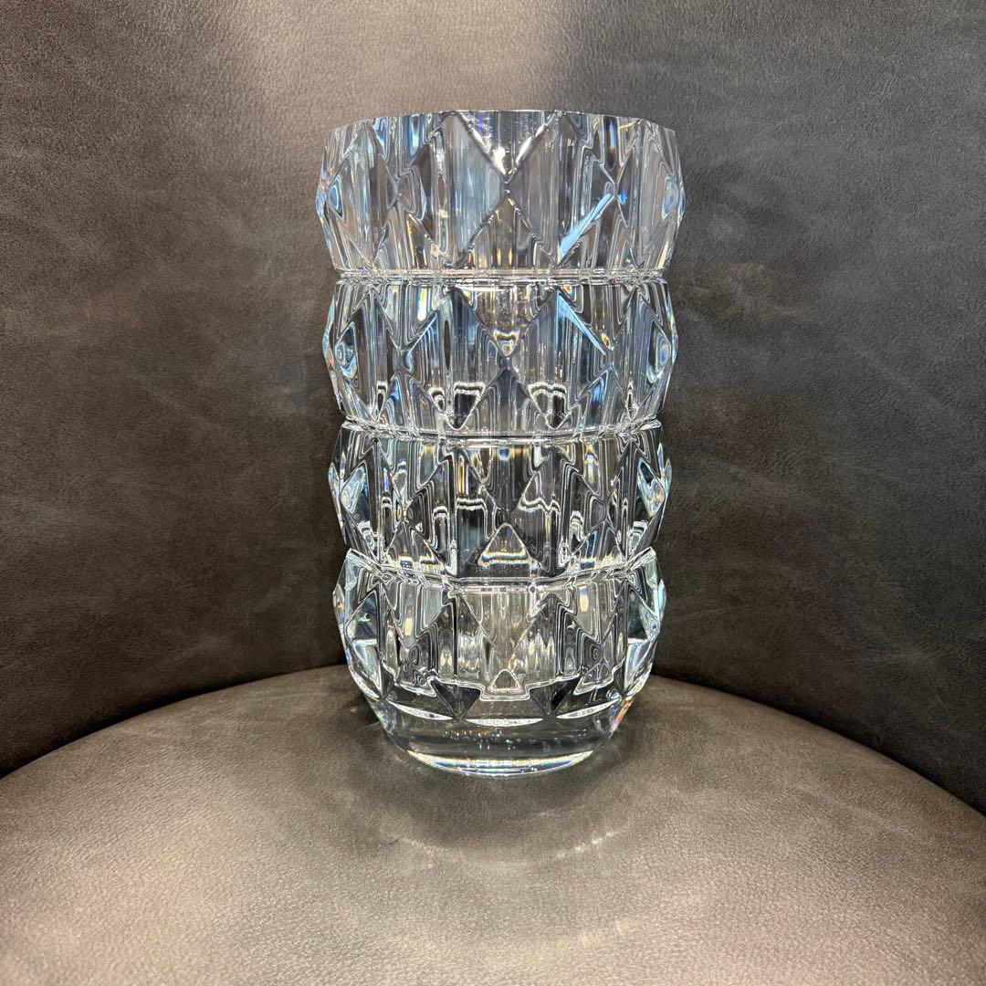 バカラ　Baccarat 花瓶　ルクソール　クリア　クリスタル