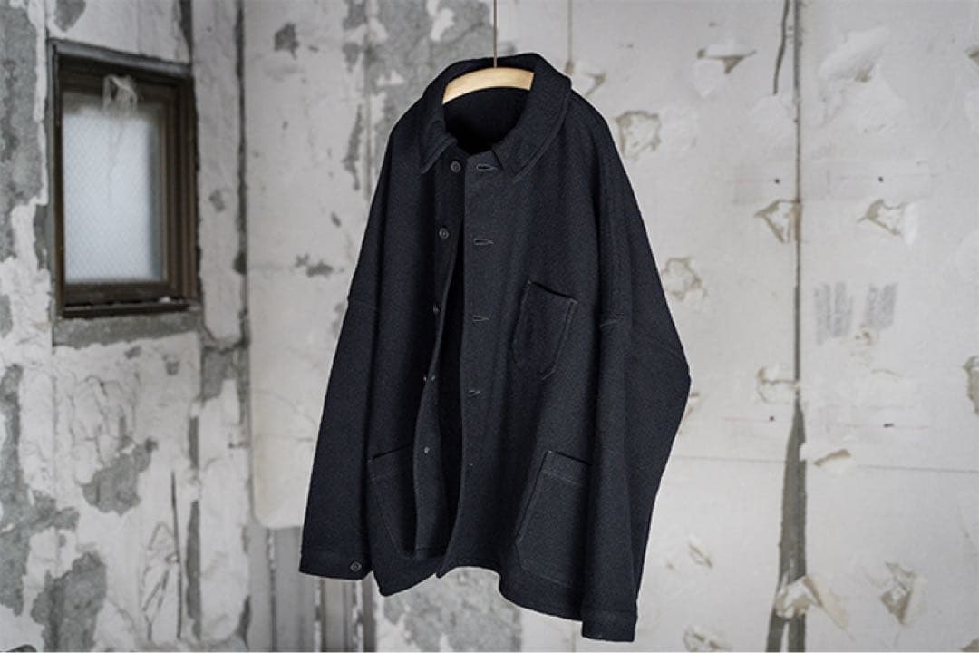 klasica cheval jacket ウール×シルク