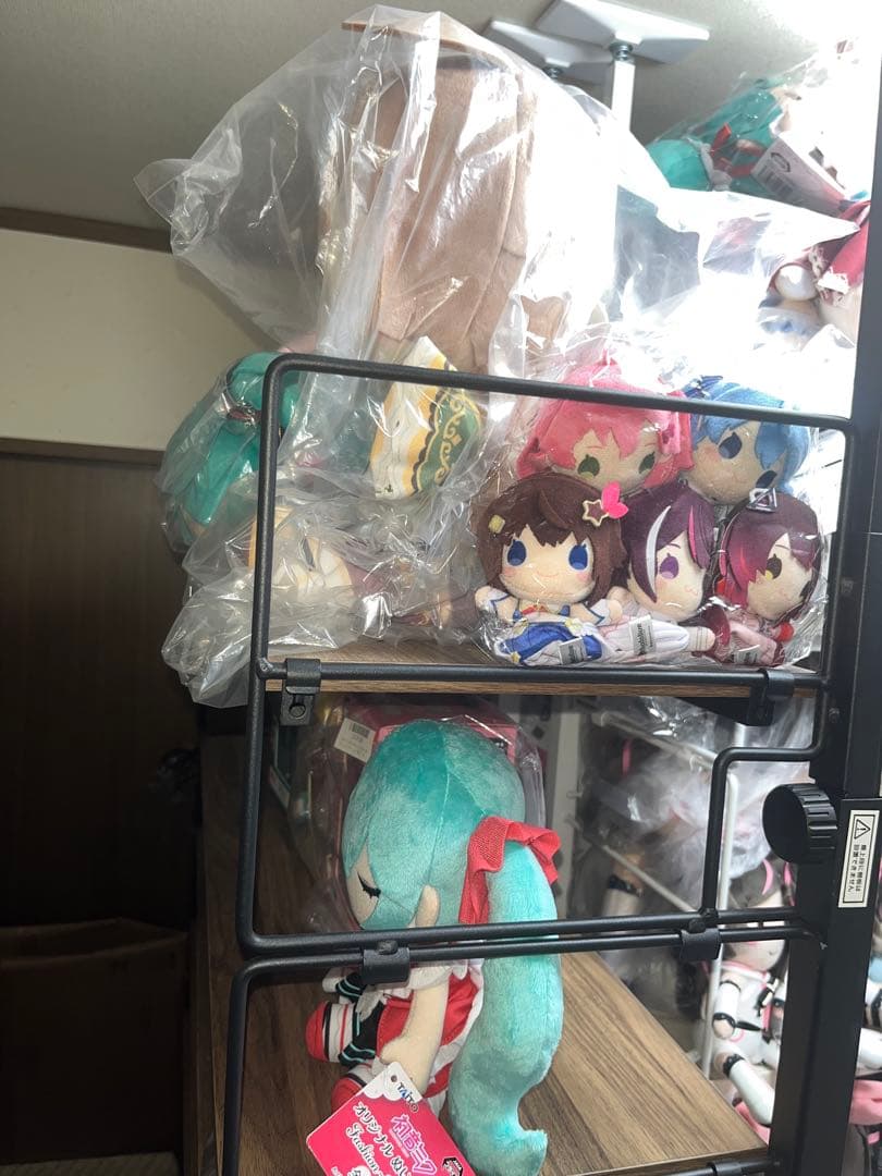 ニトリ Nポルダ 80cm ミドルブラウン 棚板7枚　上段追加ユニット付き　②