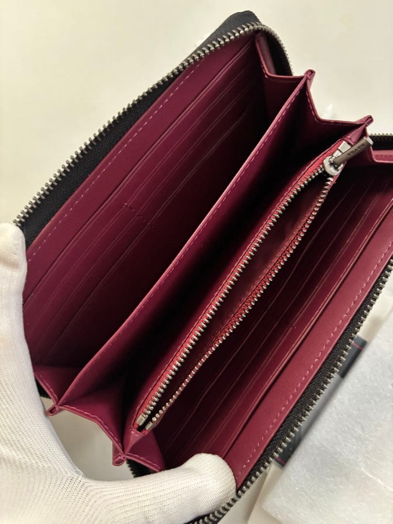 COACH ミッキーマウス 長財布 ブラック