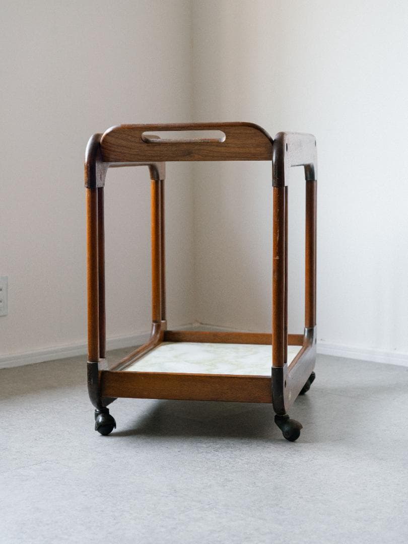 60-70's HAKUHO ヴィンテージ キャスター ワゴン テーブル モダン