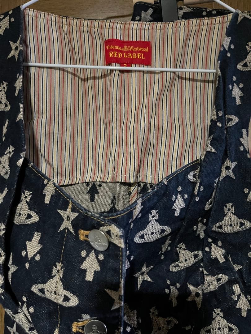 ヴィヴィアン　オーブ柄　ベスト　スカート　セットアップ