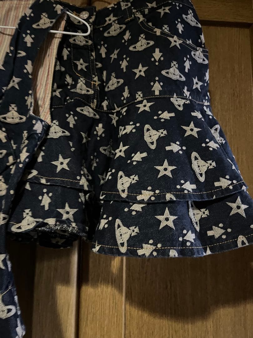 ヴィヴィアン　オーブ柄　ベスト　スカート　セットアップ