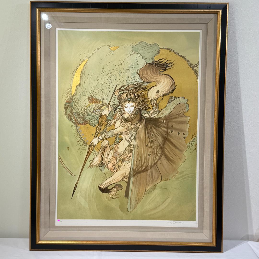 天野喜孝 騎神来たりぬ DX 版画 リトグラフ 限定350