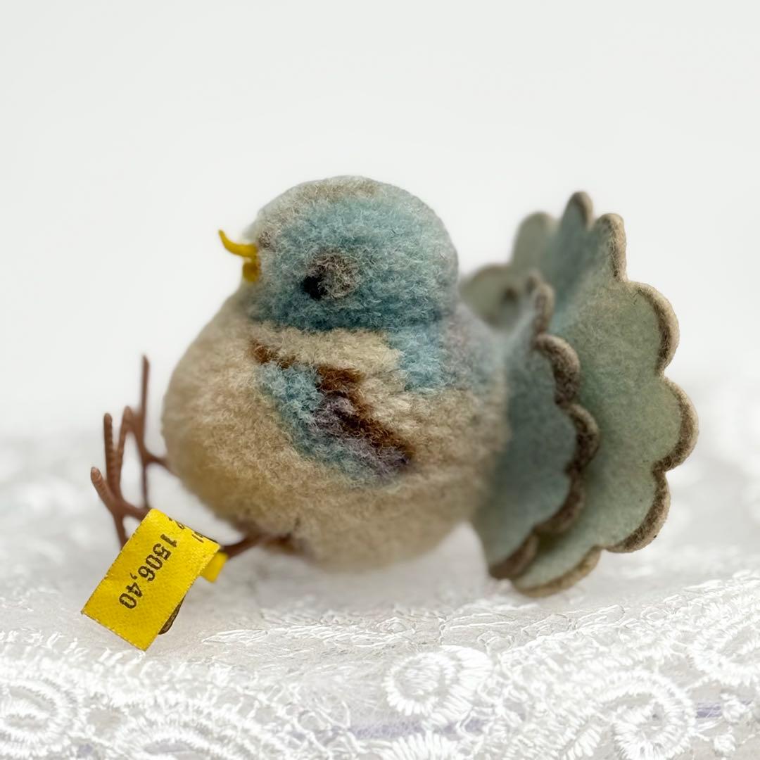 シュタイフ★Woolen Pigeon & Raven ID's完品★鳩＆カラス