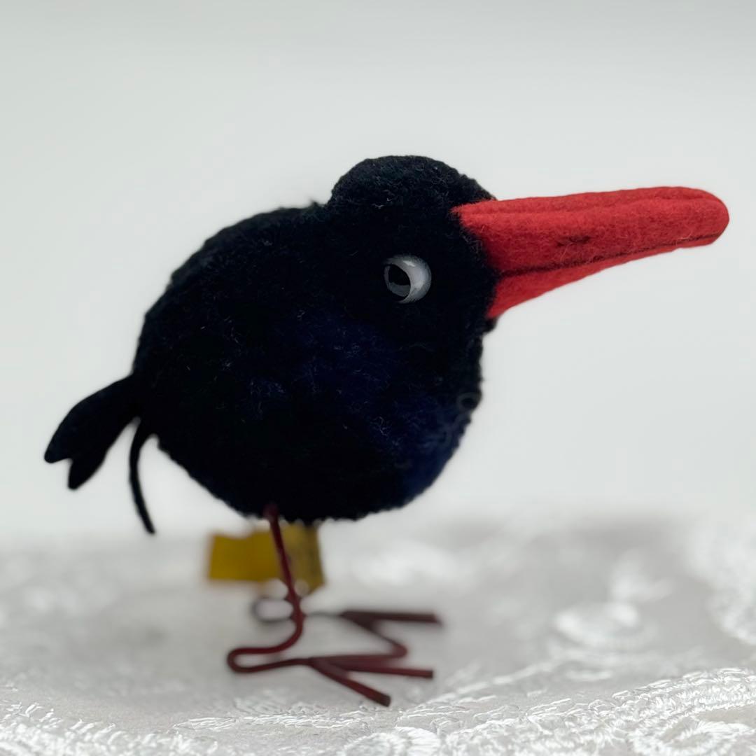 シュタイフ★Woolen Pigeon & Raven ID's完品★鳩＆カラス