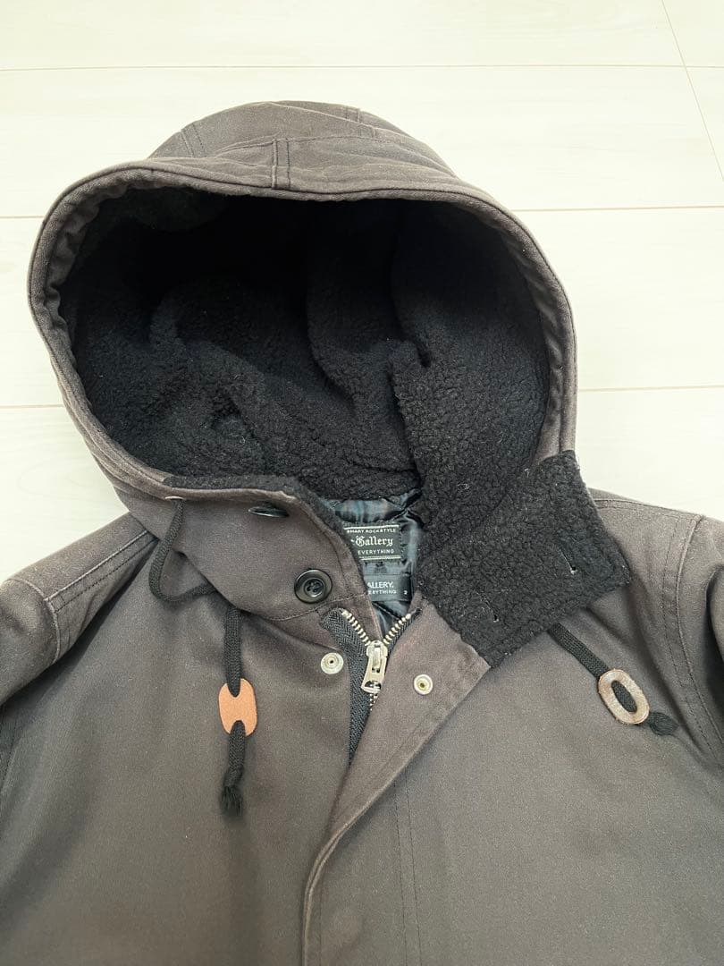 ルードギャラリー モッズコート ブラック Sサイズ 2014AW