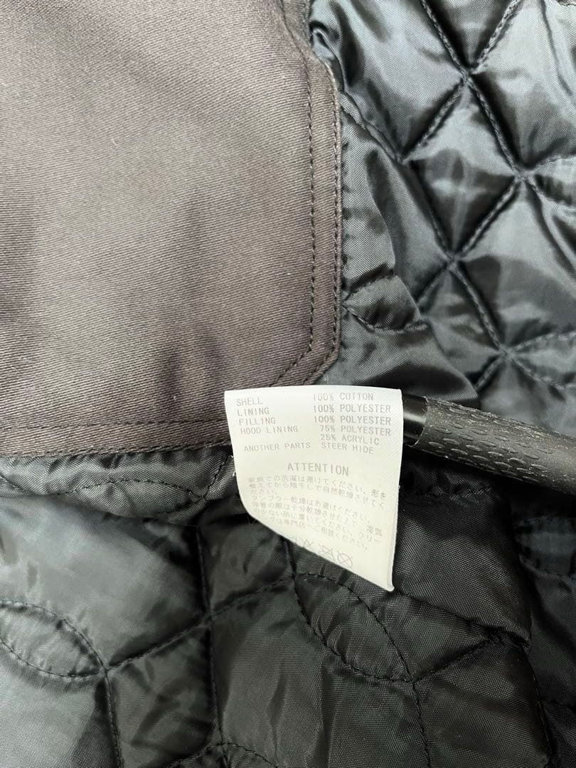 ルードギャラリー モッズコート ブラック Sサイズ 2014AW