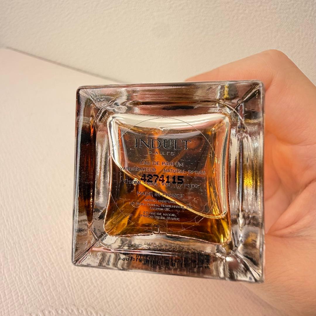 【美品・残量9割】INDULT Paris インダルトパリ／ティタオ50ml