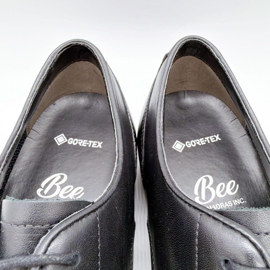 ほぼ未使用⭐️Bee by MADRAS 26 プレーントゥ ゴアテックス 黒