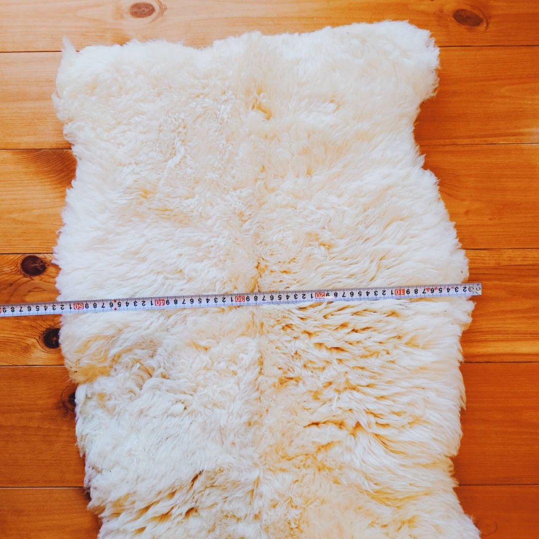 リアルムートン　天然　シープスキン　送料込み　匿名　メルカリ便