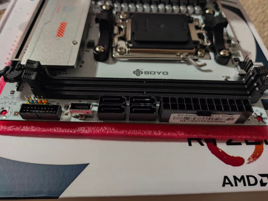 AM5 SOYO ETERNAL B650 ITX白マザーボード