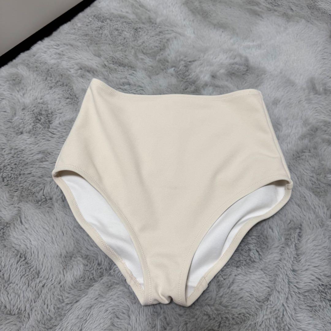 NICE CLAUP swimwear/肩リボンワンショルダー/3点セット