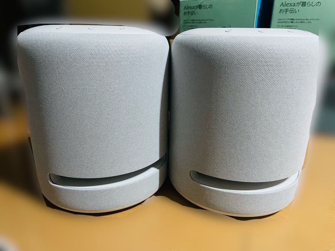 美品 Amazon Echo Studio ホワイト 2台セット