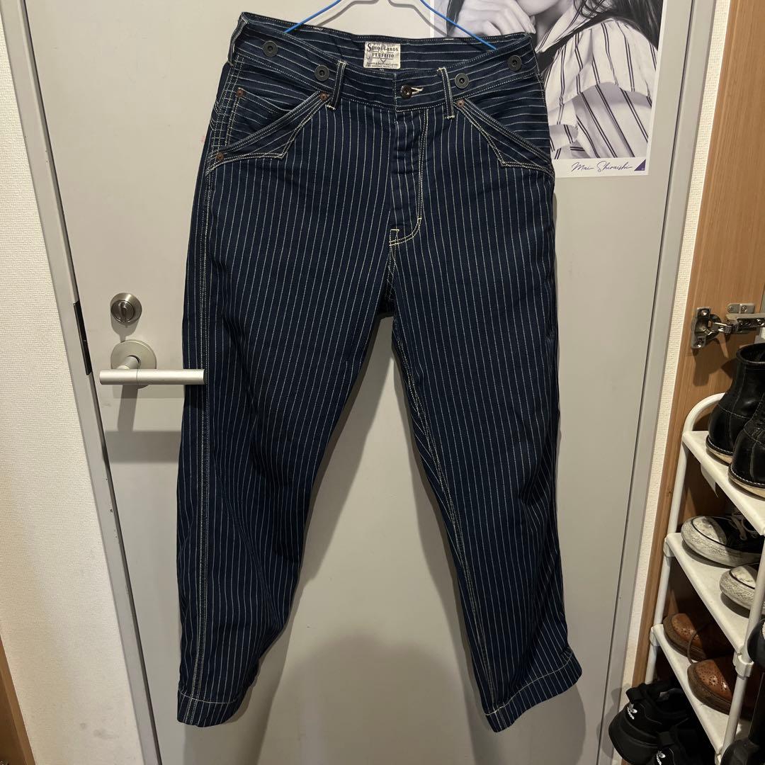 SCHOTT BROS. PERFECTO ストライプデニム 30