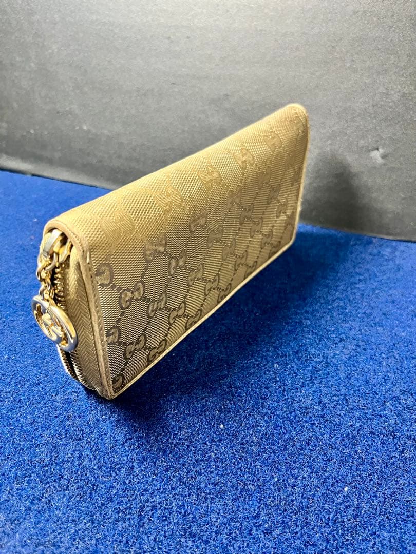 本日掲載終了GUCCI グッチ GG インプリメ　長財布　 ゴールド