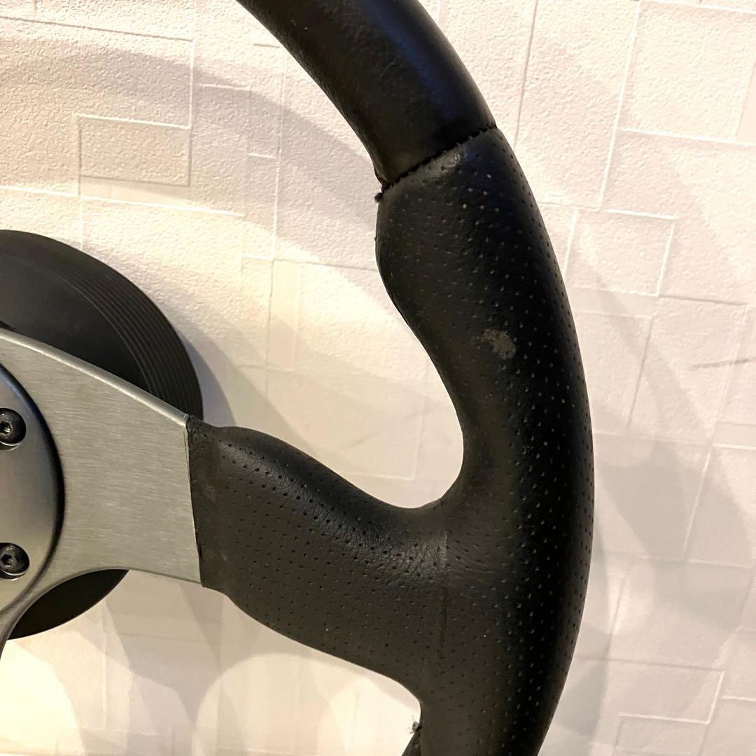 モモ レース ／momo RACE　35 Φ レザーステアリング ハンドル