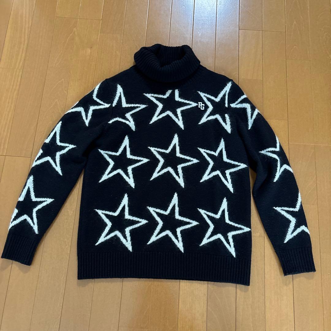 PEARLY GATES 星柄タートルネックセーター サイズ0