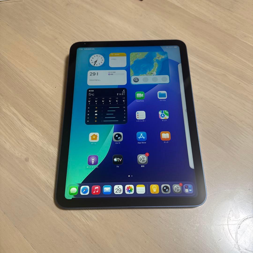 iPad 10世代 WiFi 64GB バッテリー90%