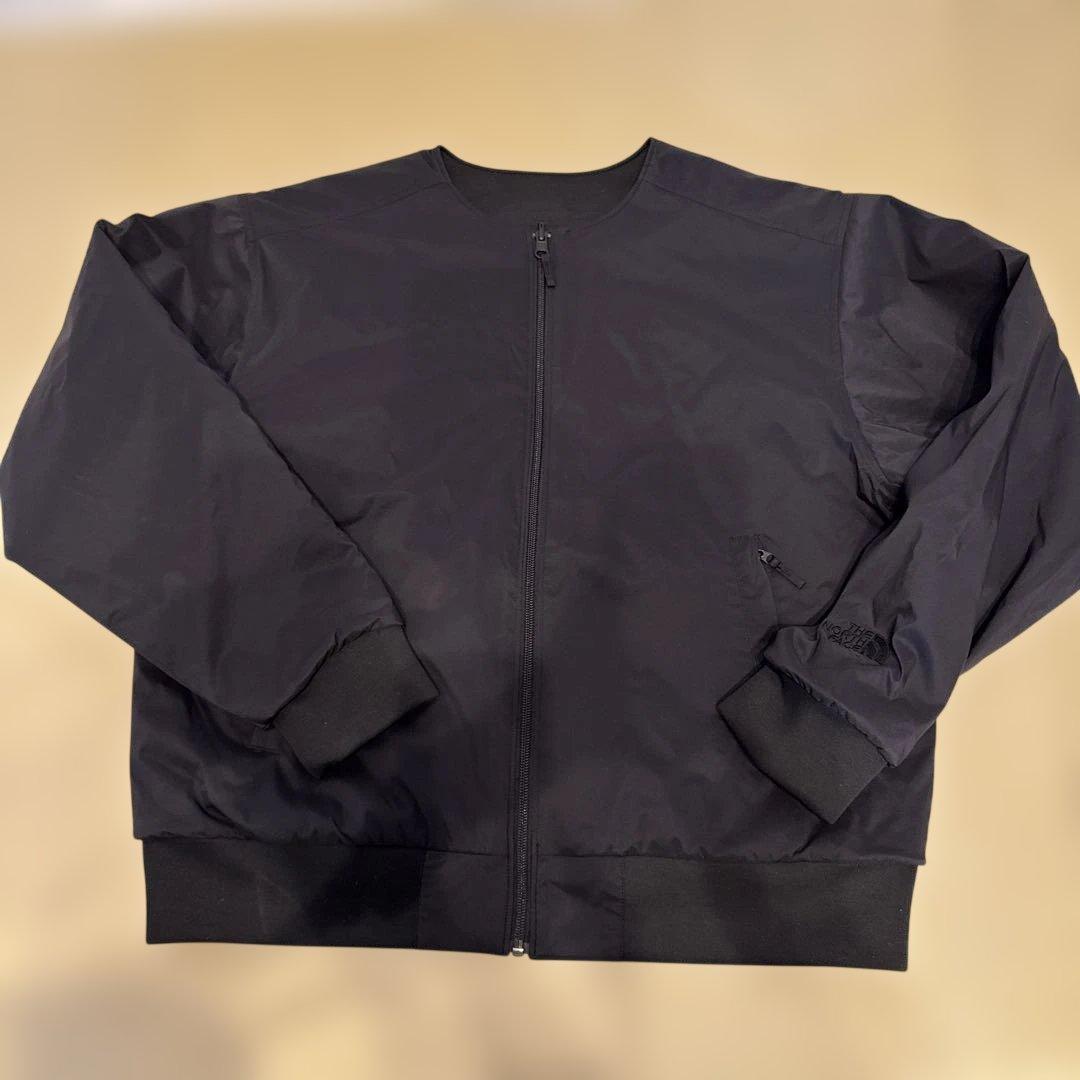 ノースフェイス　リバーシブル　テックエアー　ジャケット　レディース　黒　XL