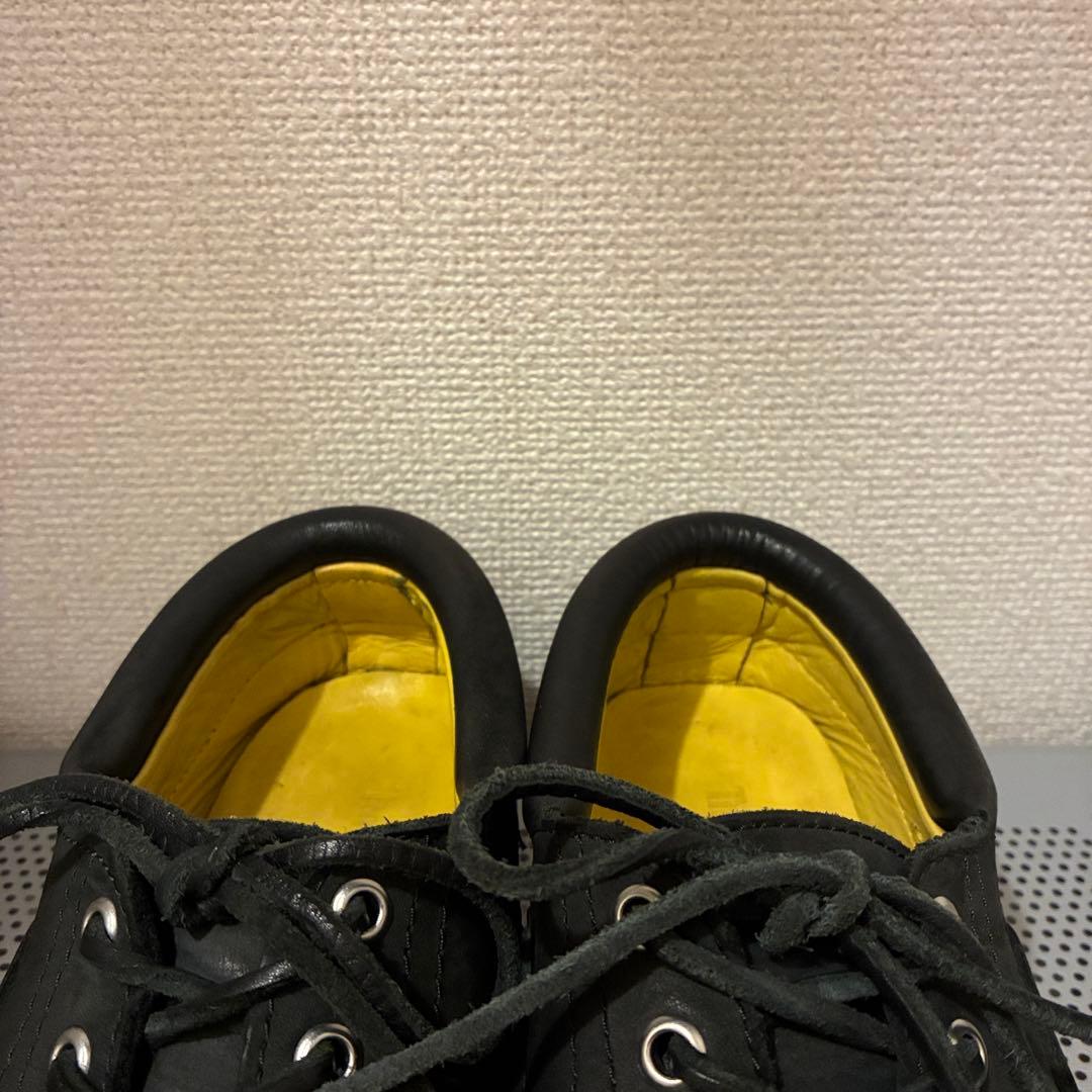 ティンバーランド 3eye クラシックラグ ヌバックレザー 黒 モカシン OVY