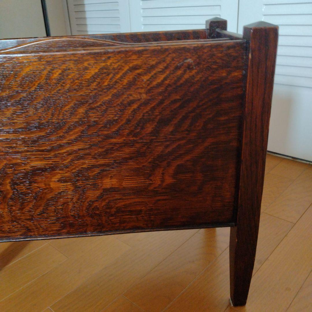 イギリスアンティーク　マガジンラック