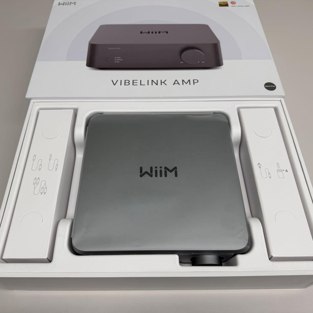 ウィーム WiiM Vibelink Amp プリメインアンプ DAC内蔵