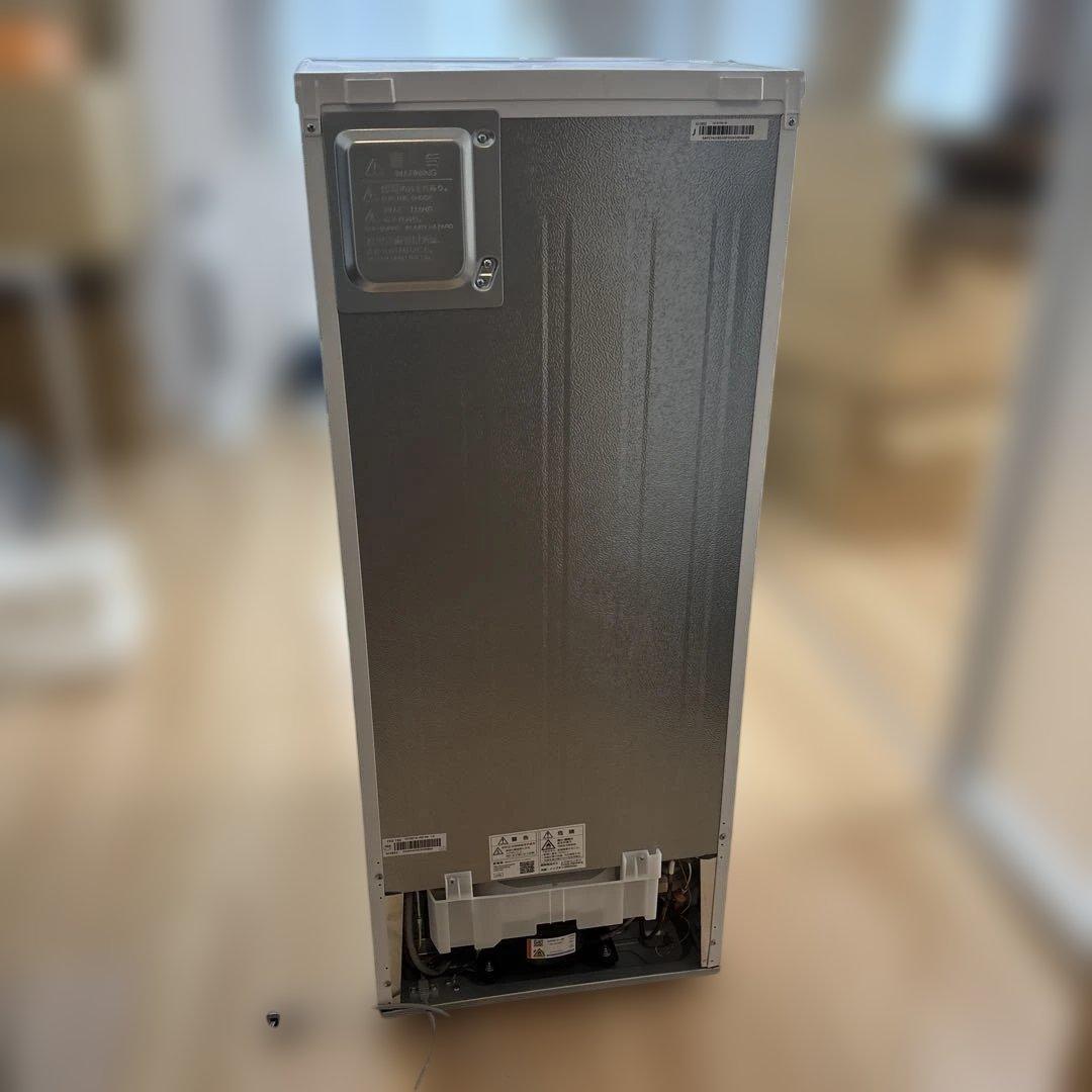 【美品】シャープ 冷蔵庫 SJ-D15K-W 2024年製 ホワイト 152L