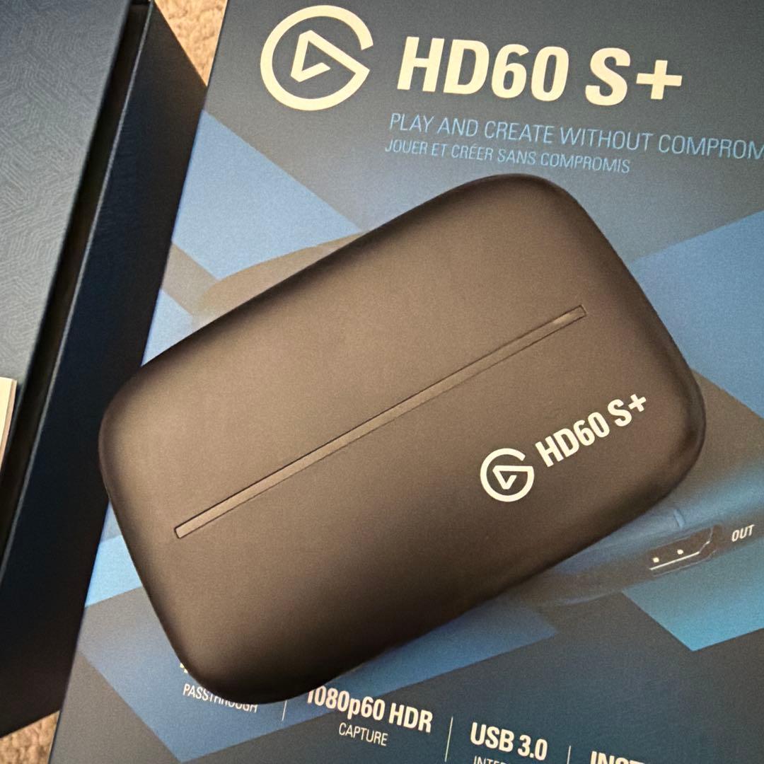 新品同様 Elgato HD60S＋　キャプチャーボード