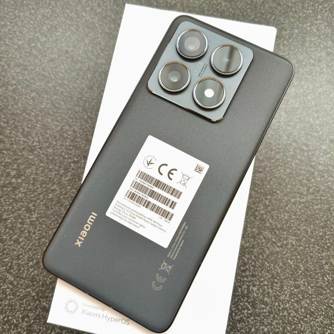 スマートフォン本体 Xiaomi 14T Pro Titan Black 12GB 256GB