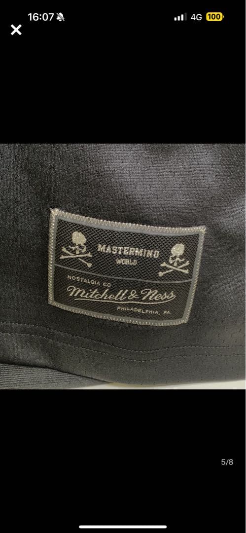 Master Mind ＆ Mitchell & Ness 2021AW XL