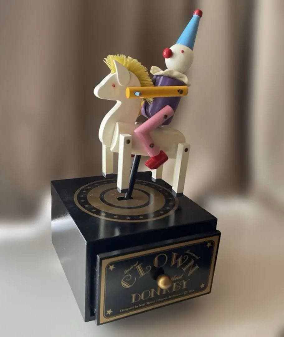 希少　むらいこうじ　アンティーク　からくりオルゴール