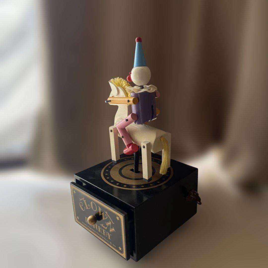 希少　むらいこうじ　アンティーク　からくりオルゴール