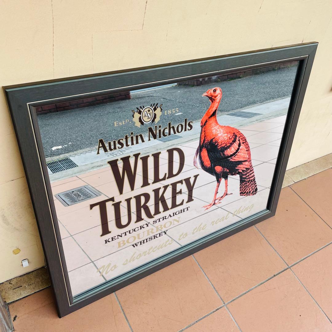 ワイルドターキー　パブミラー　レトロ　ヴィンテージ